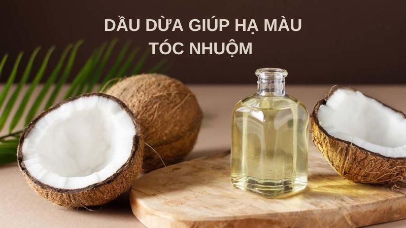 cách hạ màu tóc nhuộm hiệu quả