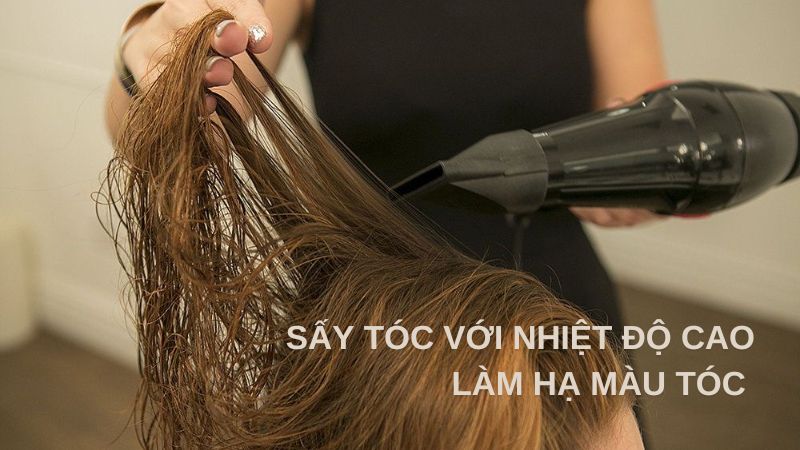 cách hạ màu tóc nhuộm nhanh nhất tại nhà