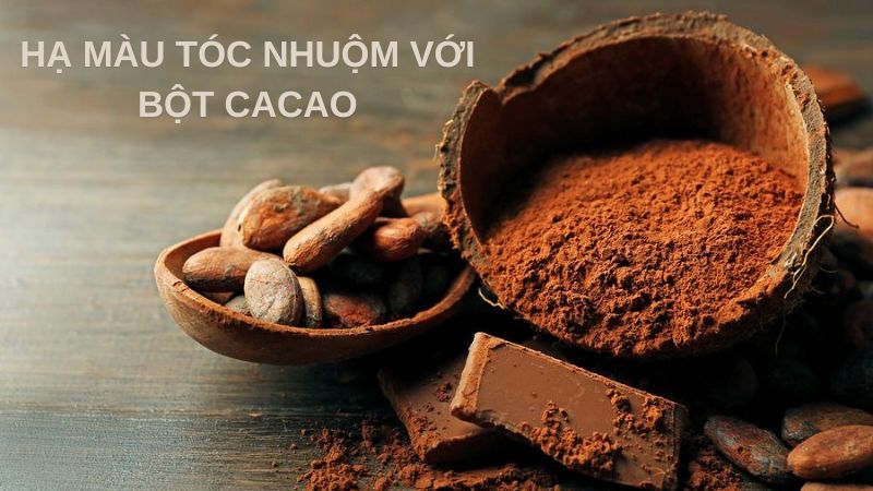 cách hạ màu tóc nhuộm 