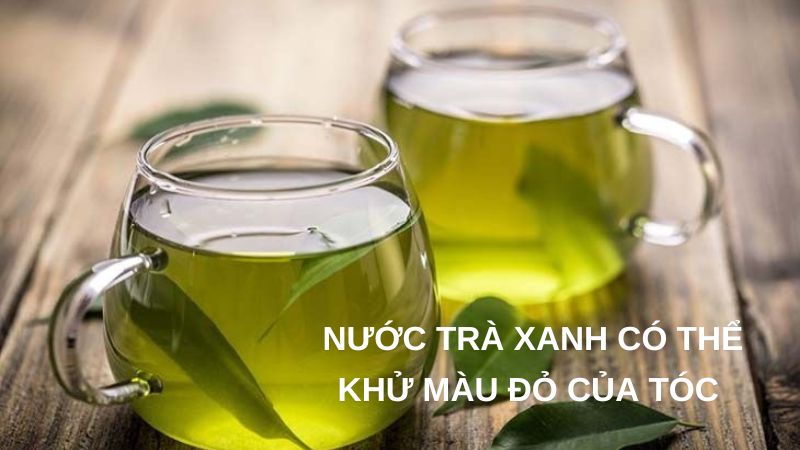 gợi ý cách khử màu đỏ trên tóc