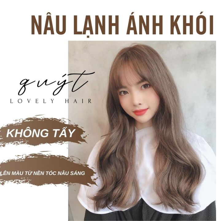 tóc nhuộm màu 7/1 là màu gì