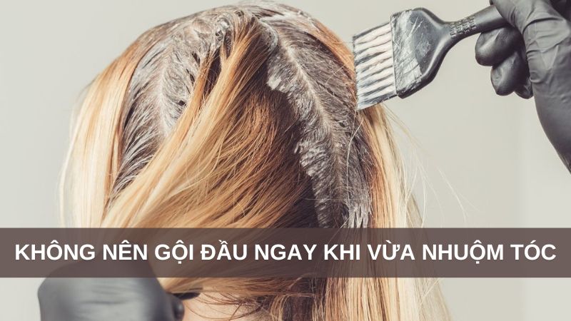 cách giữ màu tóc nhuộm