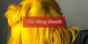 Tóc nhuộm vàng chanh