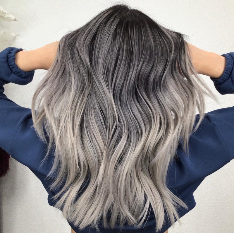 màu tóc balayage