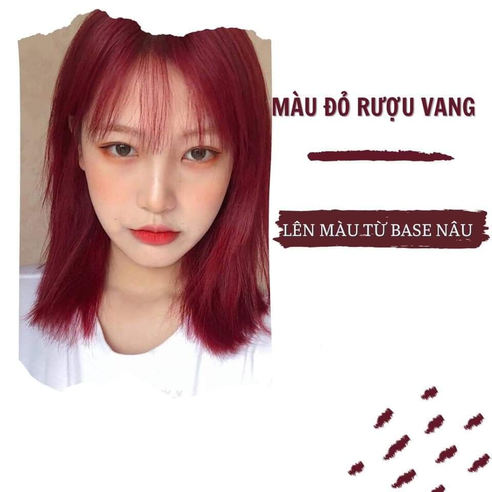 màu tóc đỏ rượu 0029